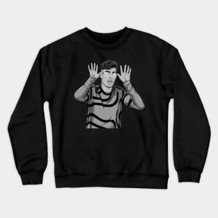 Kai Havertz Black and White Version. Crewneck Sweatshirt